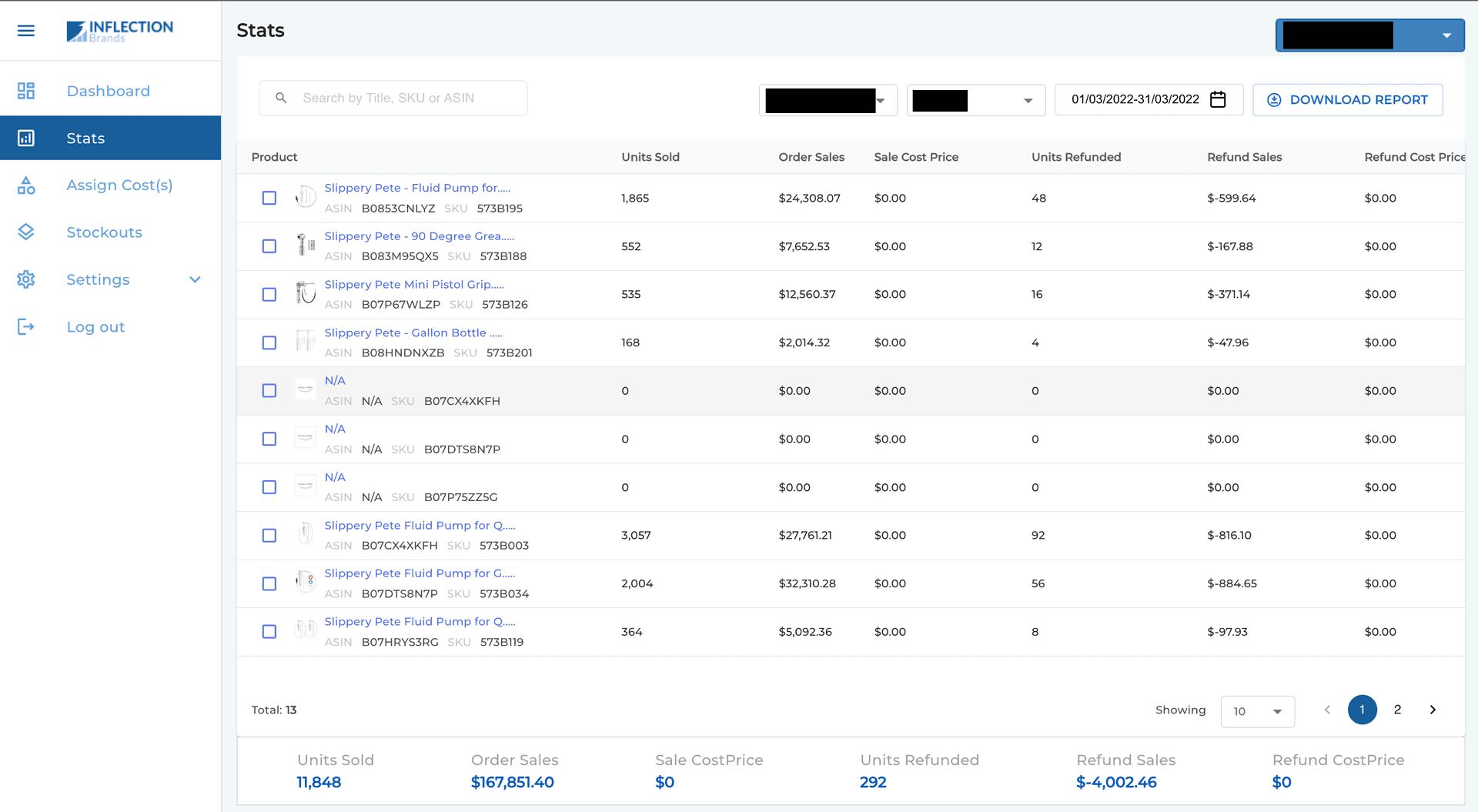 Inlection Brands screenshot 2